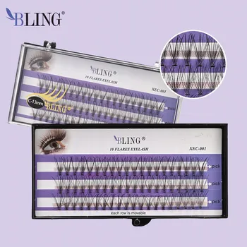 Péče o řasy a obočí UMĚLÉ ŘASY TRSY #205 - ZATOČENÍ C - 13 mm