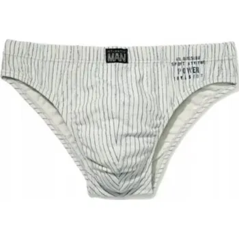 Slipy Pánské slipy Atlantic MP-1067 SZA 4XL (48) světle šedé