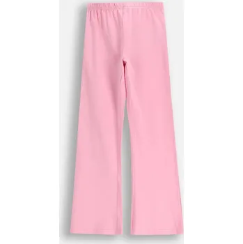 Dámské legíny Dívčí legíny dlouhé, rozšířené, hladké Pudrová Růžová, velikost 146, značka Mokida WM6