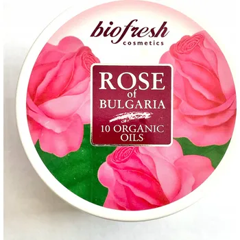 Tělový krém RŮŽOVÉ TĚLOVÉ MÁSLO 300 ML SE 6 ORGANICKÝMI OLEJI