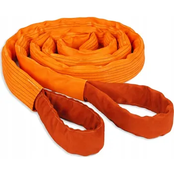 Tažné lano Silné tažné lano 56t 10m transportní odolný popruh pro odtah