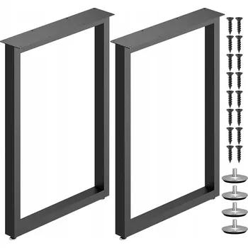Obraz Nohy ke stolu Lamo Manufaktur SW21300.49 kovové černé 70x72 cm 2 ks