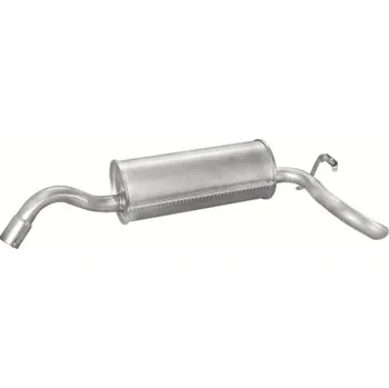 Výfukový systém Výfuk Polmostrów - zadní tlumič - díl výfuku FORD Escort 1.4i, FORD Escort 1.6, FORD Escort 1.6i (PR 08.51 [154-051])