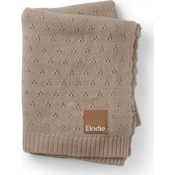 Dětská deka Elodie Details Deka Pointelle, barva Tender Taupe