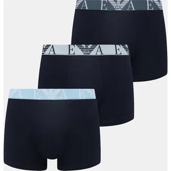 Boxerky Boxerky Emporio Armani Underwear 3-pack EM000259.AF20668 námořnická modř 59X, vel. XL