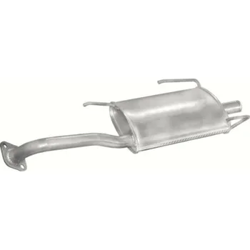 Výfukový systém Výfuk Polmostrów - zadní tlumič - díl výfuku NISSAN Sunny 1.4, NISSAN Sunny 1.6, NISSAN Sunny 1.6 -16V (PR 15.130 [145-403])