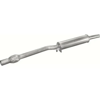 Střední díl výfuku Výfuk Polmostrów - střední tlumič - díl výfuku VOLKSWAGEN Polo 1.0i, VOLKSWAGEN Polo 1.0i Classic, VOLKSWAGEN Polo 1.3 Diesel, VOLKSWAGEN Polo 1.3i, VOLKSWAGEN Polo 1.3i Classic, VOLKSWAGEN Polo 1.4 Classic Diesel, VOLKSWAGEN Polo 1.4 Diesel (PR 30.145 [2