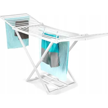 Sušák na prádlo Sušák na prádlo Alicante, volně stojící, skládací, balkonový, 127-194 cm