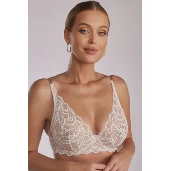 Podprsenka Nevyztužená podprsenka Kinga SC-1127 Sand Ecru 95A
