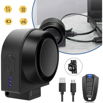BEZDRÁTOVÝ ALARM NA KOLO PROTI KRÁDEŽI, VIBRAČNÍ, 115 DB