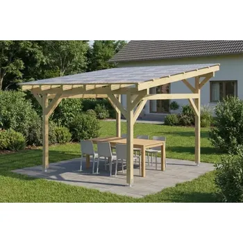 Pergola Dřevěná pergola Classico volně stojící 400x300