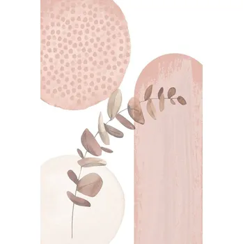 Plakát Plakát, Obraz - boho pink-3, Sally Ann Moss