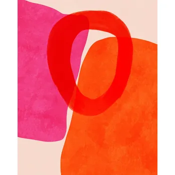 Plakát Plakát, Obraz - Painted Lines 5 Kopie, Ana Rut Bre