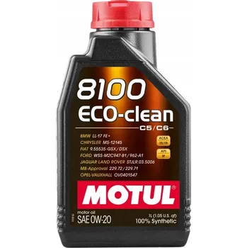 Motorový olej Syntetický olej Motul 1 l 0W-20
