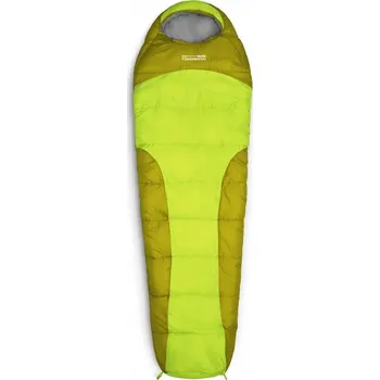 Spacák LUMALAND Turistický spacák s límcem mumie 230 x 80 cm olivový