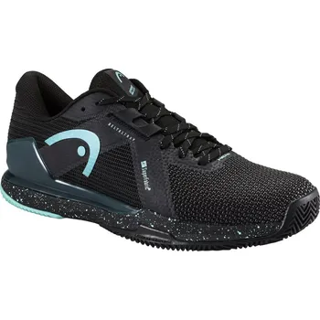 Pánská tenisová obuv Pánská tenisová obuv Head Sprint Pro 4.0 SF Clay Men Black/Teal EUR 44,5