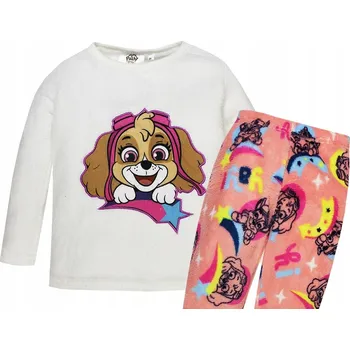 Dívčí pyžamo PSI Tlapková patrola PYŽAMO PYŽAMKO PRO DĚTI DÍVČÍ TEPLÉ SKYE 116