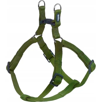 Postroj pro psa NOBBY SOFT GRIP POSTROJ STEP IN XS/S Tmavě zelená/Lesní 30-40 cm