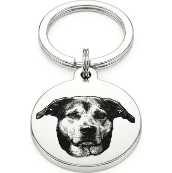 u Psíka | Přívěsek s fotkou vašeho psa | 3cm 13g