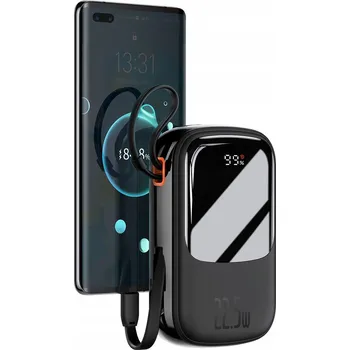 Powerbanka Baseus Power Bank 20000mAh Qpow Pro - USB + USB-C - PD 22,5W s kabelem USB-C