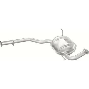 Střední díl výfuku Výfuk Polmostrów - střední tlumič - díl výfuku KIA Carnival 2.9 TDi Turbo Diesel (PR 47.23 [169-213])