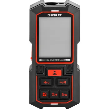 Měřící laser LASEROVÝ DÁLKOMĚR S FUNKCÍ SLEDOVÁNÍ DL-DUO120LITE 120 m USB-C LCD PRO