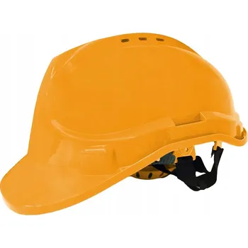 Pracovní přilba OCHRANNÁ PŘILBA PRACOVNÍ HELMA OCHRANA HLAVY BOZP ŽLUTÁ STAVEBNÍ RAGNAR