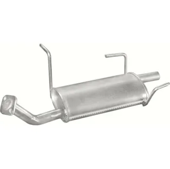 Výfukový systém Výfuk Polmostrów - zadní tlumič - díl výfuku NISSAN Primera 1.6i, NISSAN Primera 1.6i -16V (PR 15.90 [145-239])