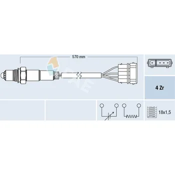 Lambda sonda Lambda sonda FAE 77239