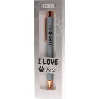 Propiska automatická modrá Cresco