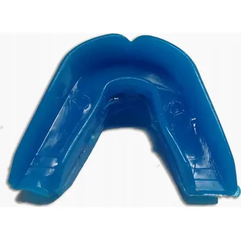 Chránič zubu Chránič zubů Ring Dvojitý chránič zubů modrý