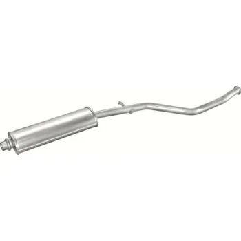 Střední díl výfuku Výfuk Polmostrów - střední tlumič - díl výfuku PEUGEOT 206 1.6i (PR 19.195 [281-609])