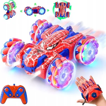 autíčko Dálkově ovládané AUTO Spiderman S GESTY pro děti 2,4 GHz