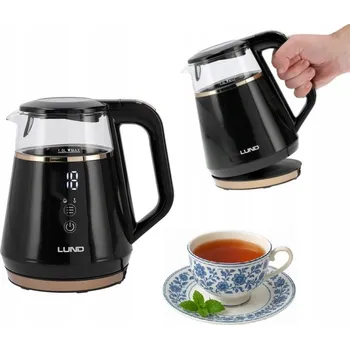 Rychlovarná konvice Elektrická varná konvice Lund 68216 1100 W 1 l černá