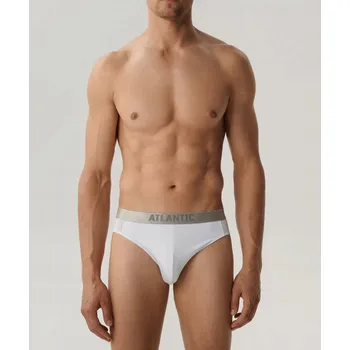 Slipy Pánské slipy Atlantic 2BMP-013 XXL (44) bílé