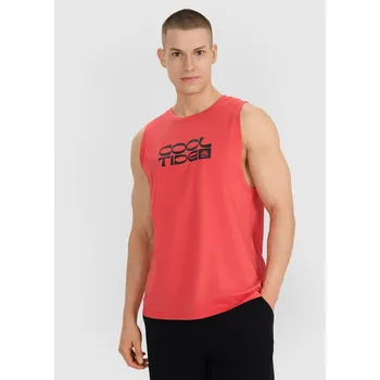 Pánské tílko 4F Pánské tílko 4FWSS25TSLEM123-63S Korálové S