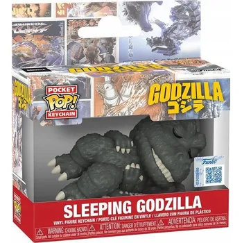 Figurka GODZILLA POCKET POP! VINYLOVÉ KLÍČENKY 4 CM SPÍCÍ GODZILLA DISPLAY (12)