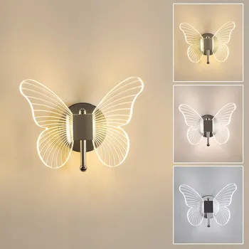 Nástěnné svítidlo Nástěnné svítidlo GOECO stříbrné s integrovaným LED zdrojem 12 W