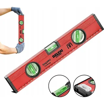 Vodováha Magnetická vodováha 30 cm LEVEL TOPRPEDO NÁRAZUVZDORNÁ Silný magnet Odolná