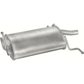 Výfukový systém Výfuk Polmostrów - zadní tlumič - díl výfuku KIA Pride 1.3i, MAZDA 121 1.1, MAZDA 121 1.3 (PR 47.06 [171-469])