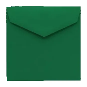 Obálka Poštovní obálka vánoční zelená 155x155mm