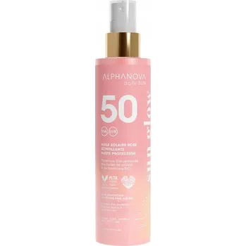 Opalování Olej na opalování Alphanova SPF 50 125 ml