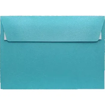 Obálka Metalická (perleťová) obálka modrá C5 (162x229mm) PS