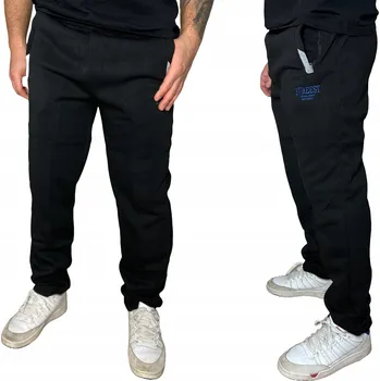 Dunauone pánské tepláky černé barvy, velikost L