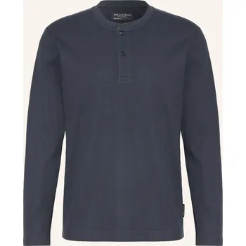 Pánské tričko Marc O'polo Pánské Tričko Henley, tmavě modrá, 3XL