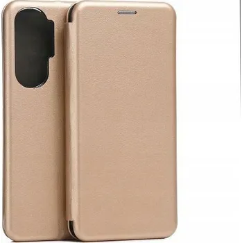 Pouzdro na mobilní telefon Flipové pouzdro Beline pro Honor 90 Lite, zlaté