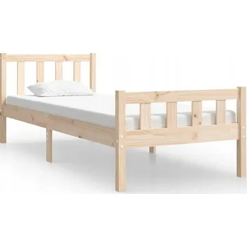 Postel Klasický borovicový rám postele 195,5 x 95,5 x 69,5 cm, neošetřený