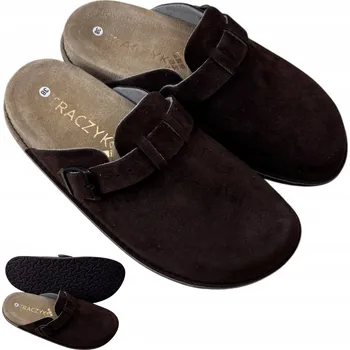 Pracovní obuv NAZOUVÁKY POHODLNÉ TRACZYK Profilované CHOCO Ortopedické PŘÍRODNÍ KŮŽE vel. 43