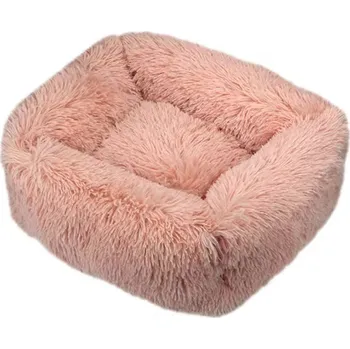 Pelíšek pro psa Plyšový pelíšek pro psy (20 barev, 5 velikostí) Barva: tmavě růžová, Velikost: S (55 cm x 45 cm)