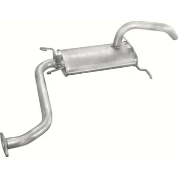 Výfukový systém Výfuk Polmostrów - zadní tlumič - díl výfuku MAZDA 323 1.5 GT (PR 12.58 [171-279])